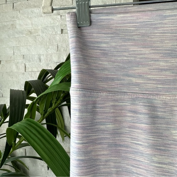 OUTDOOR VOICES Pastel Heathered Purple Pink High Rise Leggings Size Small - Picture 3 of 7